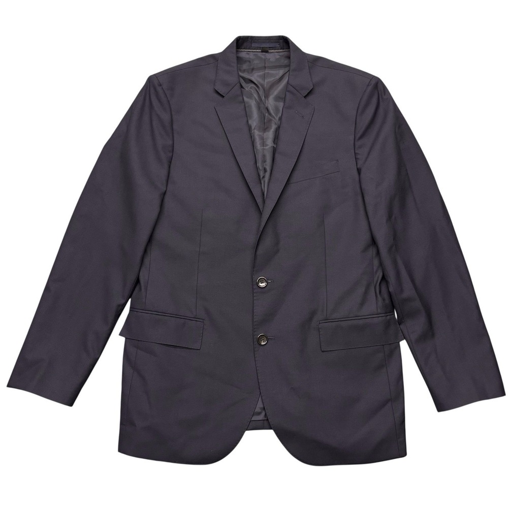 J Crew Ludlow Blazer 41R Navy Blue Loro Piana Super 120's Wool Sport Coat Preppy